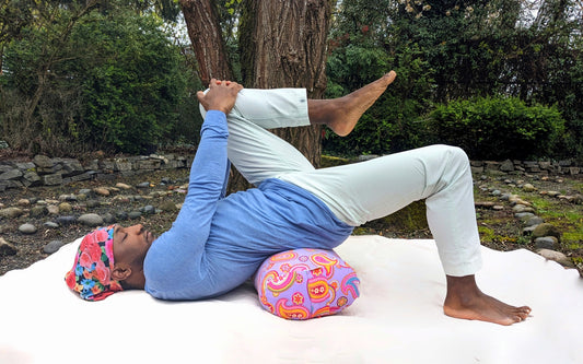 Yoga Bolster Paisley Party