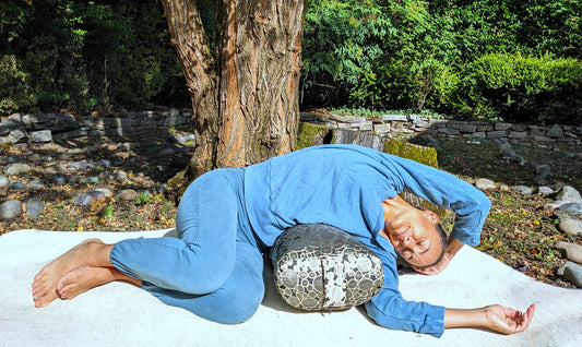 Yoga Bolster - Pebbles