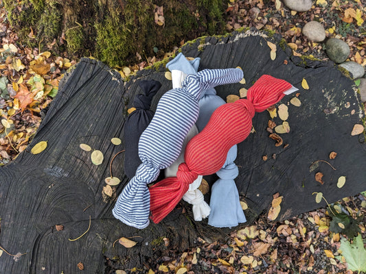 Organic Self-Massagers with Lacrosse Balls