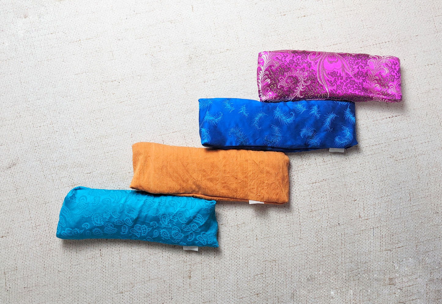 Silk Eye Pillow with Washable Cover!