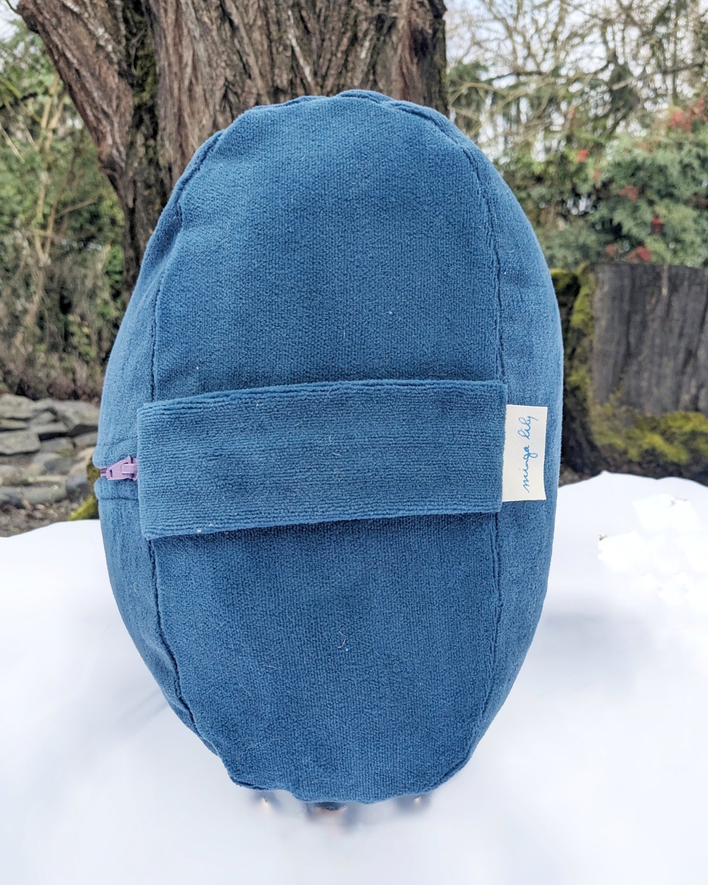 Yoga Bolster - Sapphire Velvet