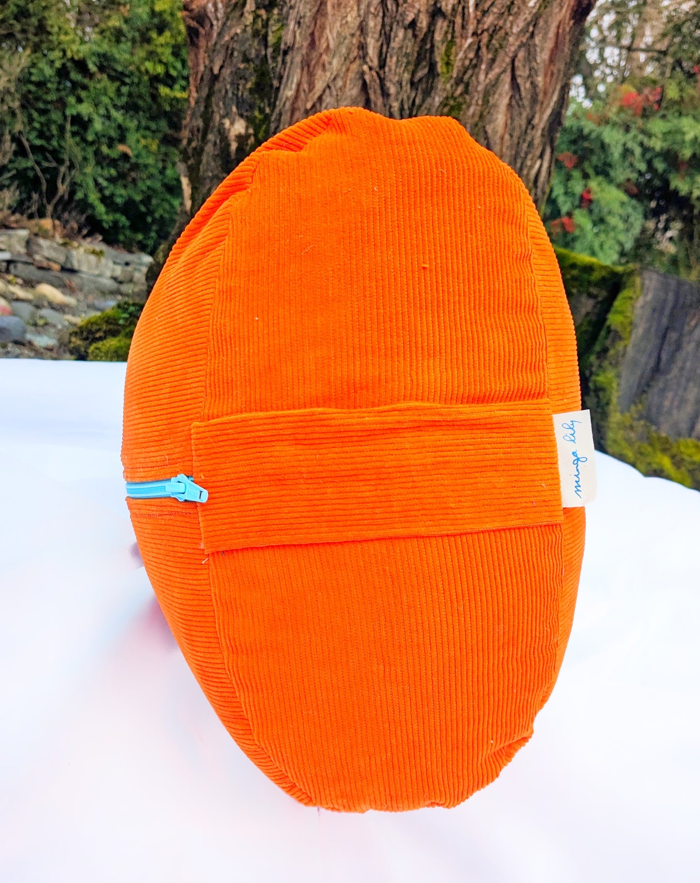 Yoga Bolster- Corduroy Tangy