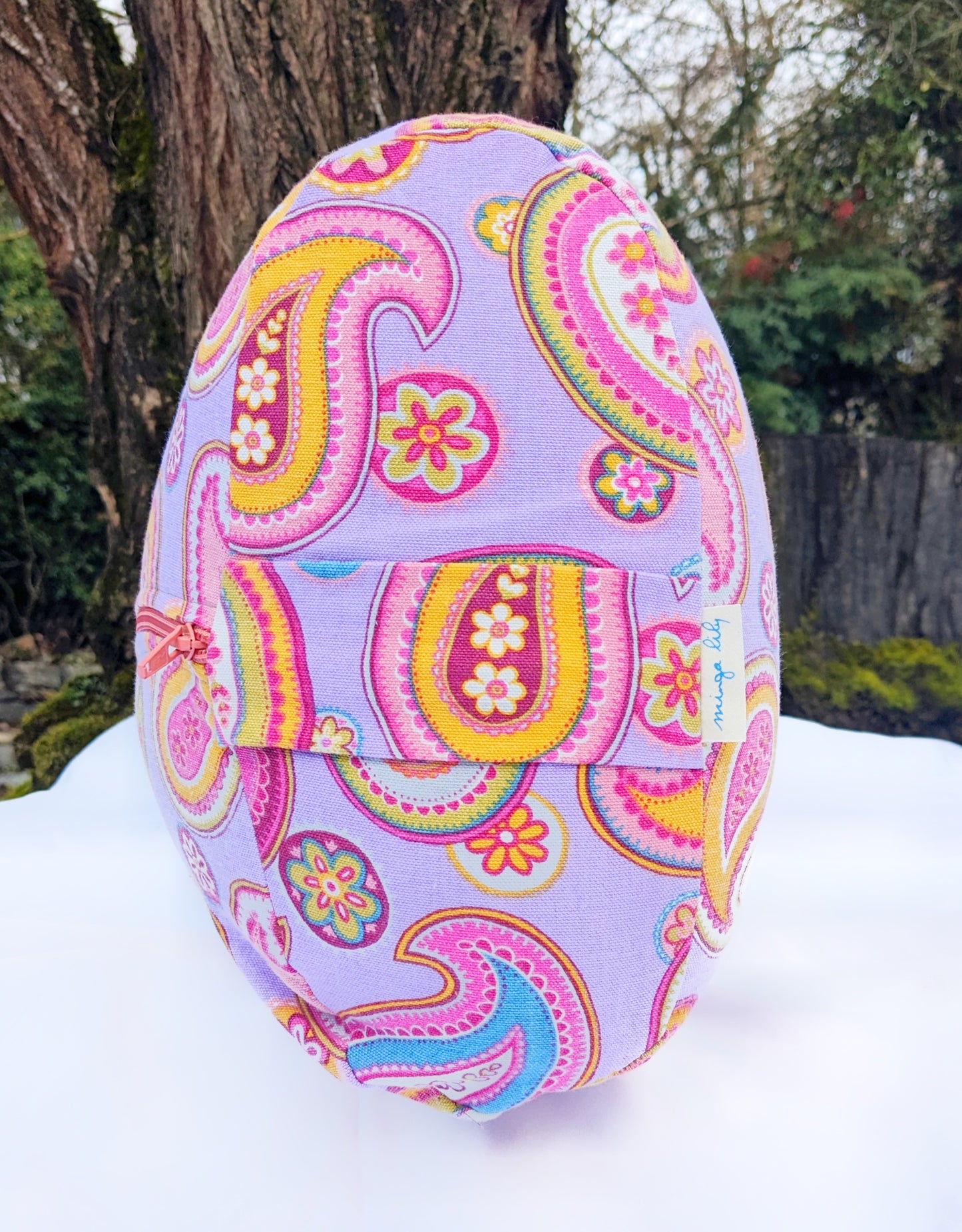 Yoga Bolster Paisley Party