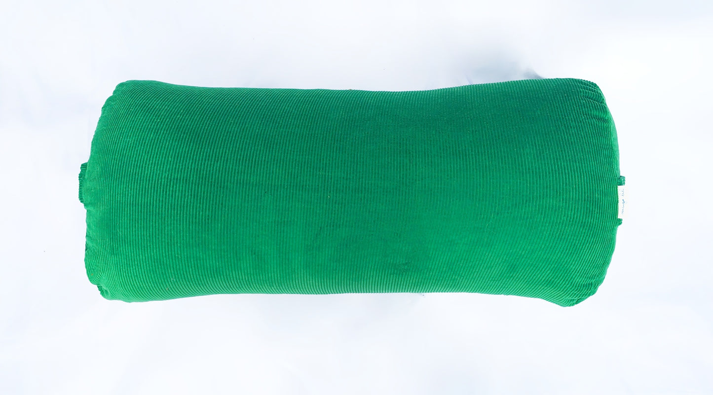 Yoga Bolster- Corduroy Clover