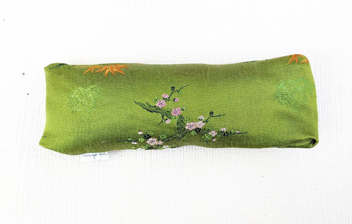 Silk Eye Pillow with Washable Cover!