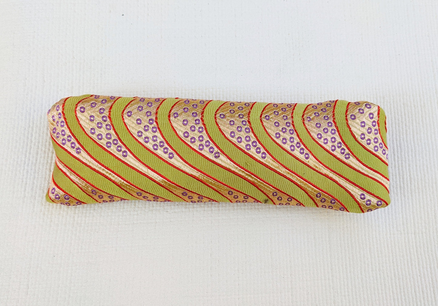 Silk Eye Pillow with Washable Cover!