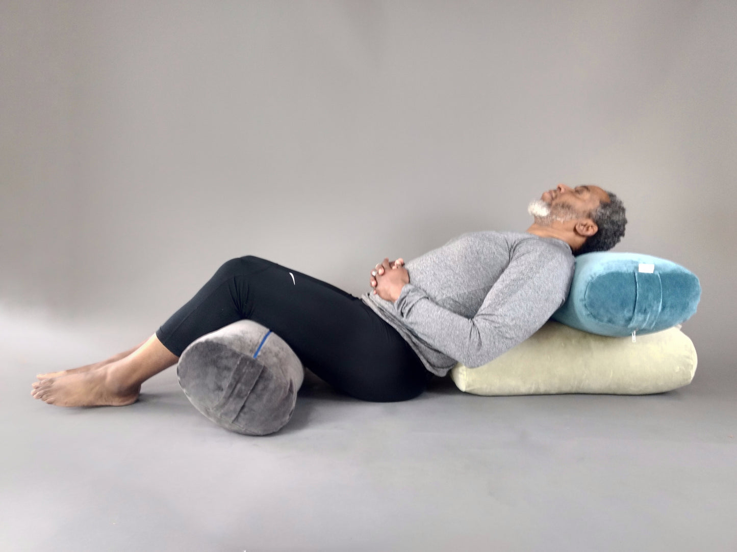 Organic Yoga Bolster Sage