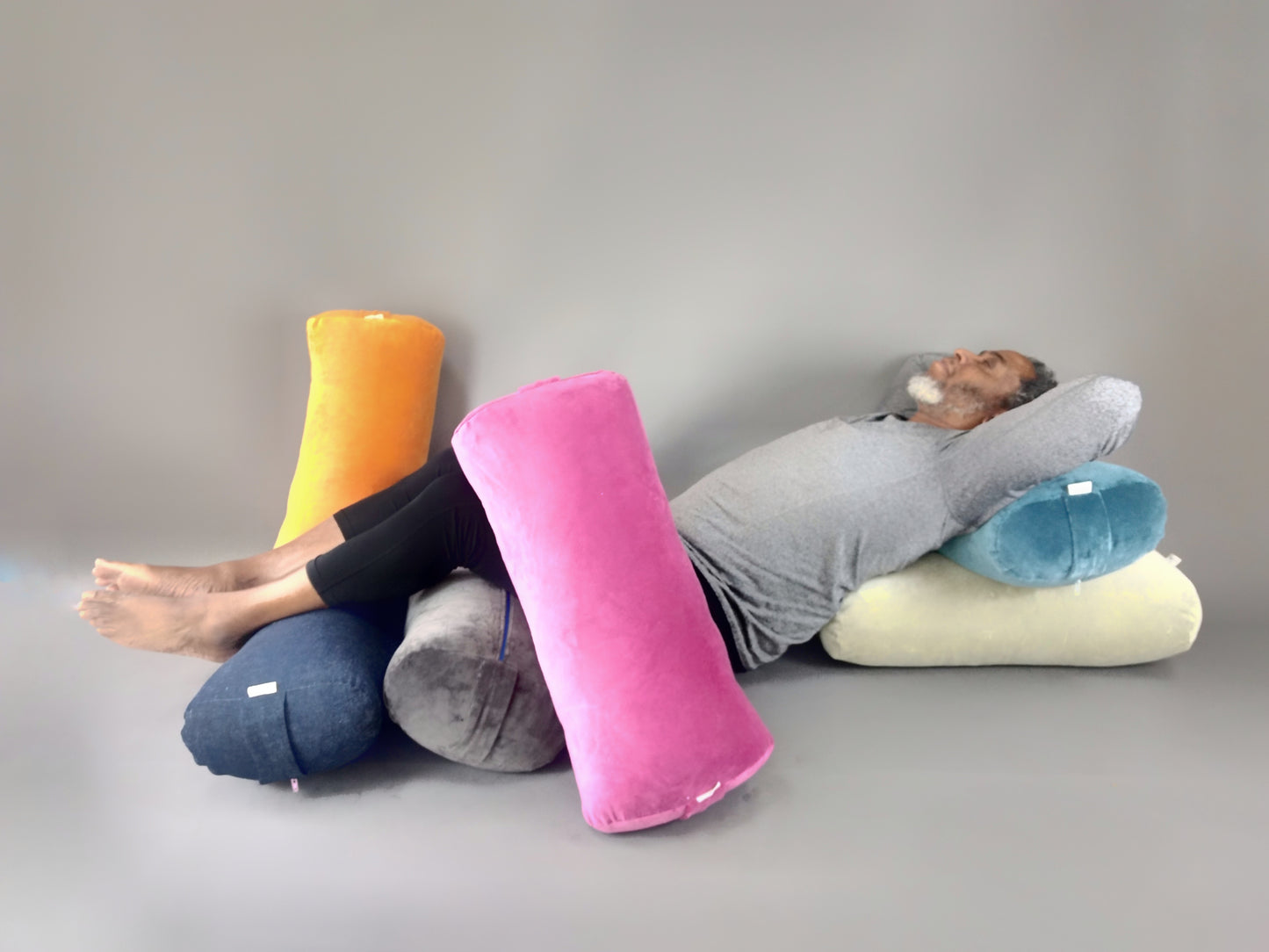 Organic Yoga Bolster Sage