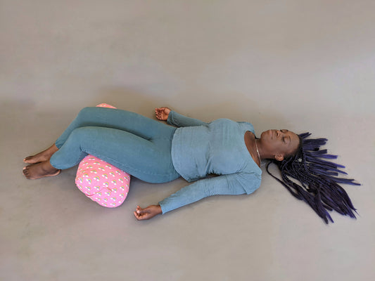 Yoga Bolster - Rainbow Pink