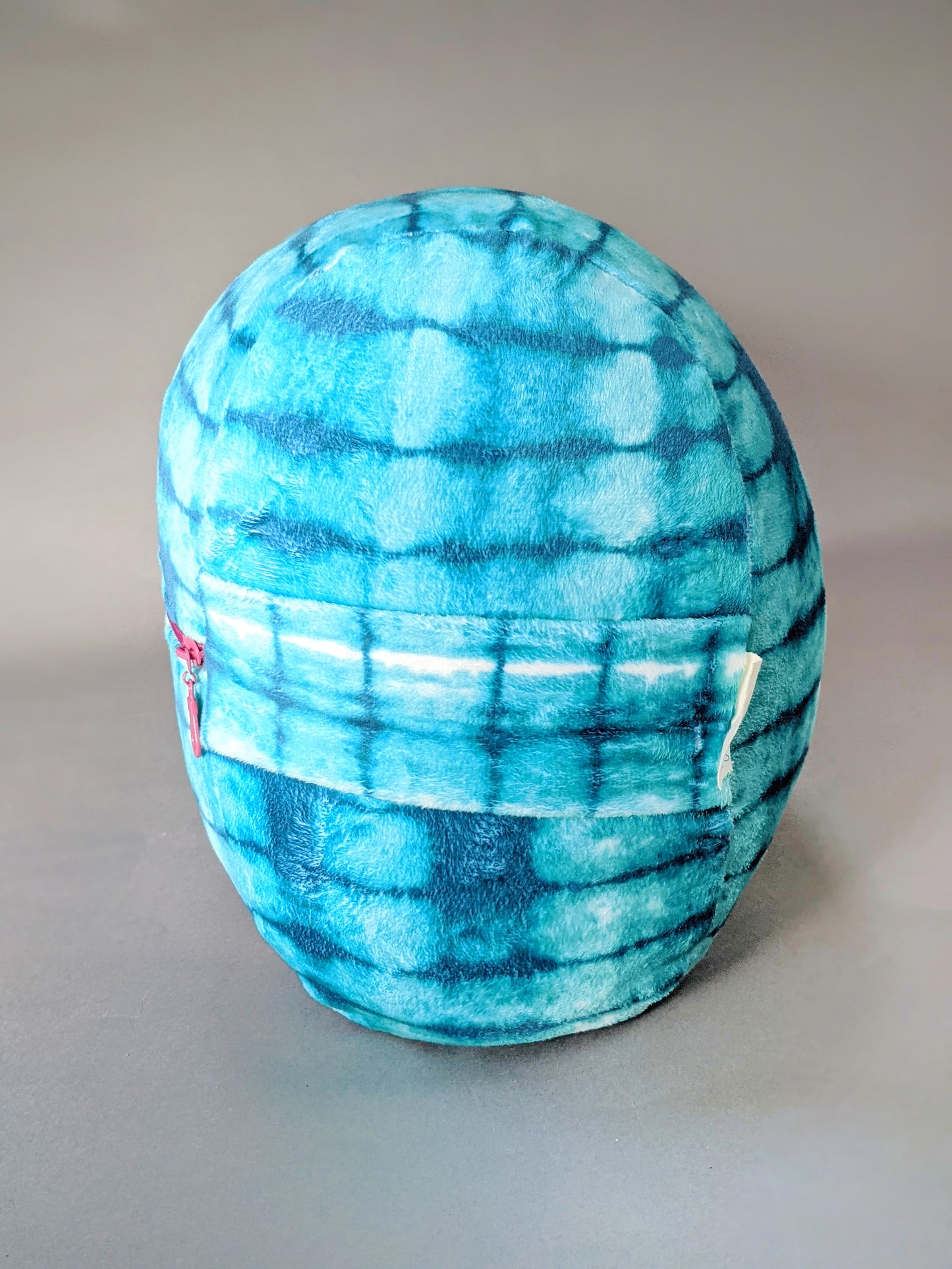 Yoga Bolster - Mudcloth Minky Teal