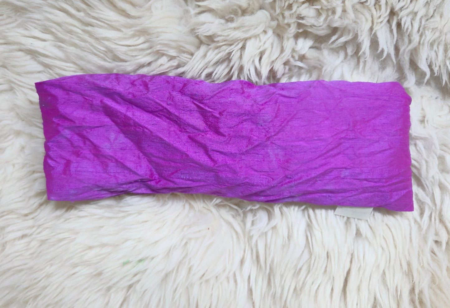 Silk Eye Pillow with Washable Cover!
