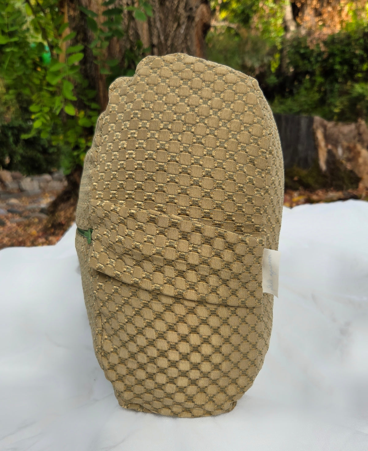 Yoga Bolster - Jacquard Geometry