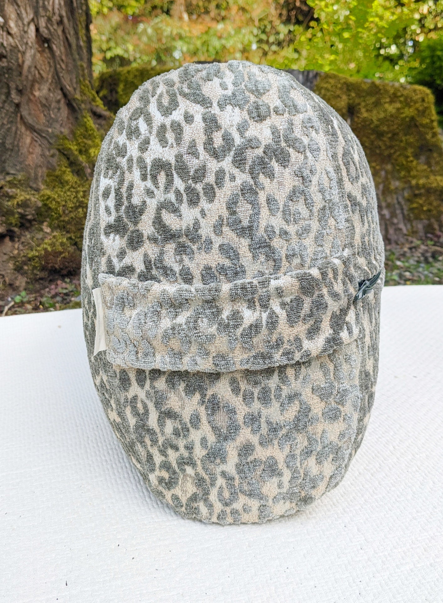 Yoga Bolster - Sage Cheetah