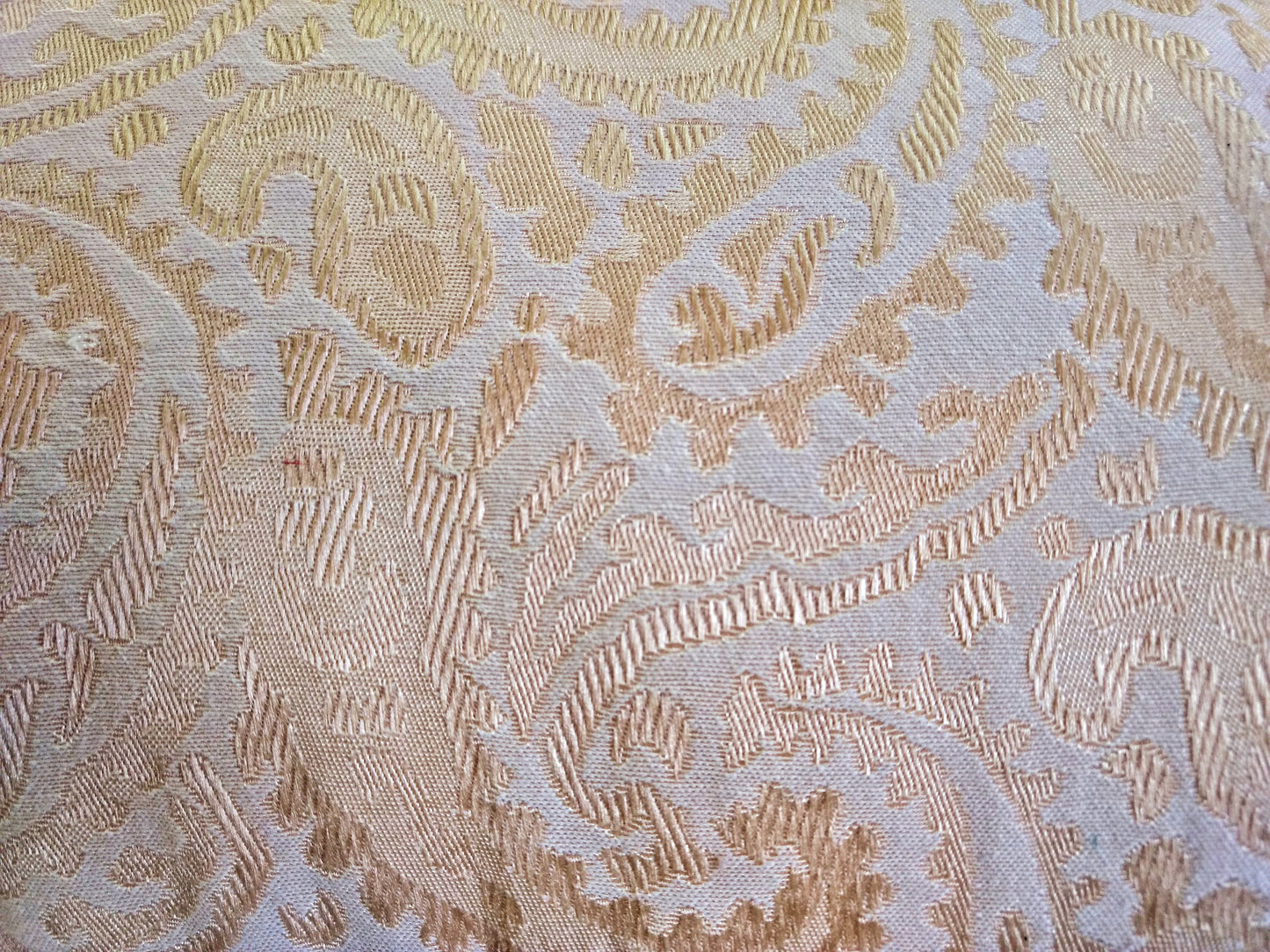 Yoga Bolster - Paisley Gold