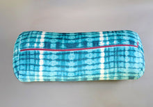 Yoga Bolster - Mudcloth Minky Teal